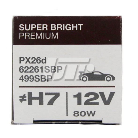 62261SBP OSRAM Лампа галогенова Osram Super Bright Premium H7 12V 80W
