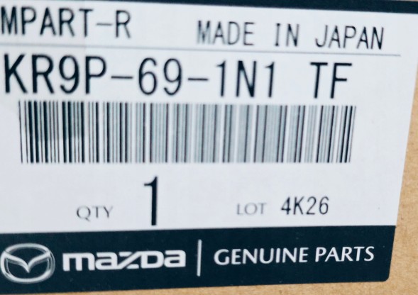 Mazda OE KR9P-69-1N1-TF Права накладка дзеркала, корпус Artisan red MAZDA CX-90 НОВА ОЕ