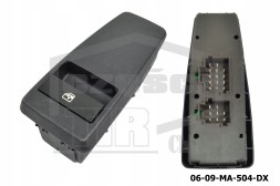 DX 06-09-MA-504-DX ПАНЕЛЬ УПРАВЛІННЯ ВІКНА MAN TGA/S/X/L/M ПРАВА 81.25806-7112