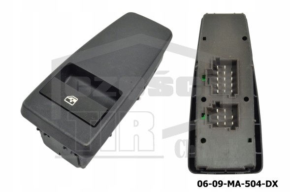 DX 06-09-MA-504-DX ПАНЕЛЬ УПРАВЛІННЯ ВІКНА MAN TGA/S/X/L/M ПРАВА 81.25806-7112