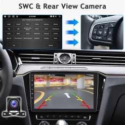 1A First Automotive Victool1616210340411 [2G + 64G] Hikity DAB+ автомобільне радіо з екраном 10,1 дюйма R1606