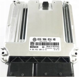 Bosch КОМП'ЮТЕР ECU VW 03G906016HB 0281012288 IMMO OFF
