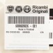Fiat OE Гумова ущільнювальна прокладка капота, передня, Fiat Fullback 16- OE 6000609826