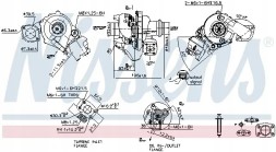 Nissens 93421 Пристрій підзарядки, наддуву 93421 nissens