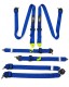 FMIC FP-HARNESS-31-008 Спортивні ремені безпеки з 6 точками кріплення, схвалені FIA, 2 дюйми, сині, Fmic Pro