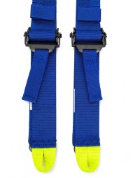 FMIC FP-HARNESS-31-008 Спортивні ремені безпеки з 6 точками кріплення, схвалені FIA, 2 дюйми, сині, Fmic Pro