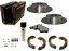 Denckermann ALL6426 Диски колодки щелепи HONDA ACCORD TOURER VII СМ 2003-2008 ЗАД 282мм х 9мм