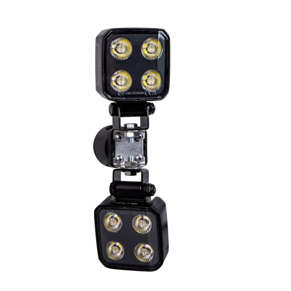 Mizar 05050 4x Світлодіодна робоча фара 12V 24V 4-LED 3370лм вигнута + 2x кріплення
