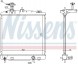 Nissens 628988 Радіатор охолодження 628988 nissens mitsubishi mirage