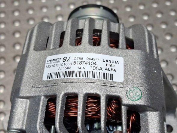 Alfa Romeo OE 51874104 ГЕНЕРАТОР ALFA ROMEO GIULIETTA FIAT LANCIA 1.4TB 10-