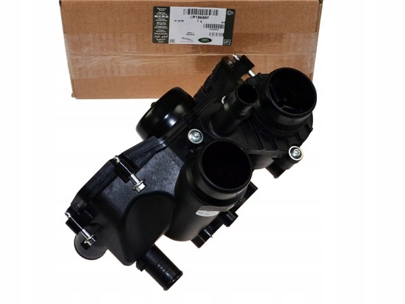 Land Rover заводська комплектація LR186860 LR110459 LR022695 LR023139 AL3Q-9K478-DC AL3Q-9K478-DB AL3Q-9K478-DD Термостат з корпусом range rover l322, l405, sport l494 4.4 tdv8 lr186860