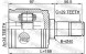 Febest 0311-CRTLH Шрус (граната) на півось 0311-crtlh febest acura honda