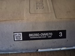 Toyota OE mark-86280-0W670 Підсилювач JBL Harman 86280-0W670 Toyota Land Cruiser