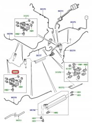 OEM RVH000095OEM Блок клапанів пневматичної підвіски передній Land Rover Range Rover OEM