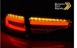 Tuning-Tec LDAUH0AB ЛАМПИ ЗАДНІ ДІОДНІ RED SMOKE LED BAR AUDI A4 B8 12-15 СЕДАН OEM LED