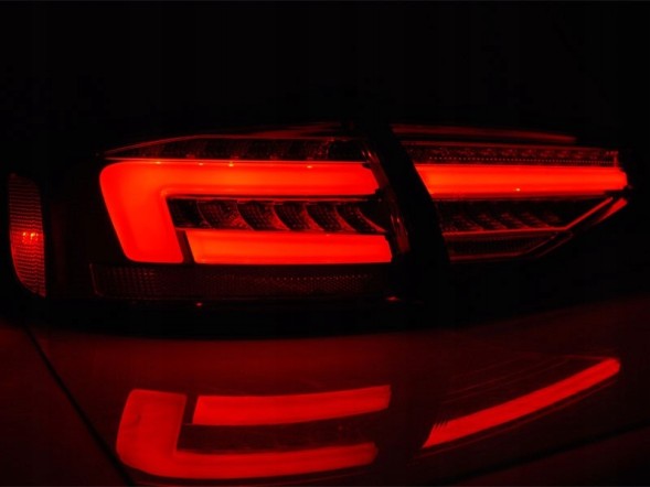 Tuning-Tec LDAUH0AB ЛАМПИ ЗАДНІ ДІОДНІ RED SMOKE LED BAR AUDI A4 B8 12-15 СЕДАН OEM LED