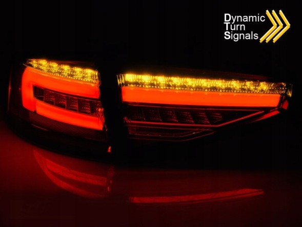 Tuning-Tec LDAUH0AB ЛАМПИ ЗАДНІ ДІОДНІ RED SMOKE LED BAR AUDI A4 B8 12-15 СЕДАН OEM LED