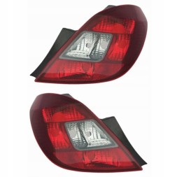 Depo 63117240787 1ES354481061 -1 ЛАМПИ ЗАДНІ OPEL CORSA D '06-'14 КОМПЛЕКТ ЛІВА+ПРАВА