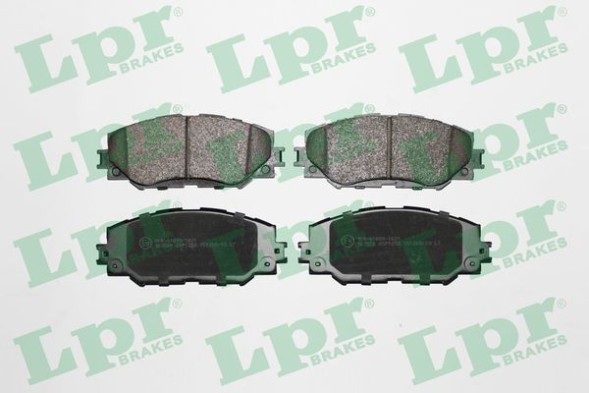 05P1258 LPR Комплект гальмівних колодок з 4 шт дисків