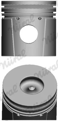 Nural 87-521807-20 Поршень комплект з кільцями - nural 87-521807-20