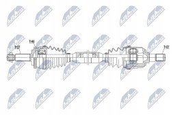 NTY NPW-HY-559 Nty npw-hy-559 карданний вал