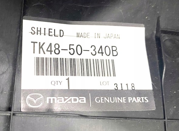 Mazda OE TK4850340B Колісна арка задня права MAZDA CX-9 2016+ OE