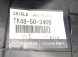 Mazda OE TK4850340B Колісна арка задня права MAZDA CX-9 2016+ OE