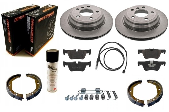Denckermann CR0242A Диски колодки щелепи датчик bmw 3 f30 f31 f34 f80 bmw 4 f32 f33 f36 задня