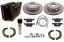 Denckermann CR0242A Диски колодки щелепи датчик bmw 3 f30 f31 f34 f80 bmw 4 f32 f33 f36 задня