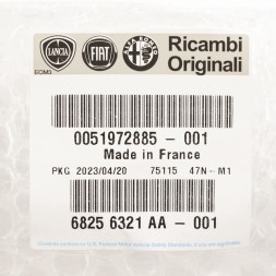 Fiat OE Ліва накладка стійки Fiat OE 51972885