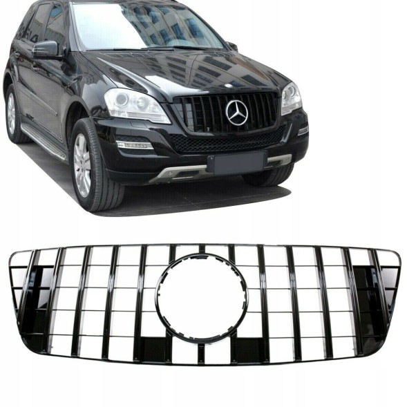 Китай D1691341 ГРИЛЬ МЕРСЕДЕС W164 08-11 PANAMERICANA GLOSSY BLK