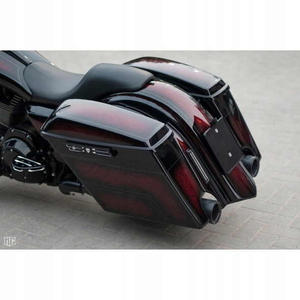 B CAR K17 Killer Custom, Tomahawk Series Захисні Накладки на Вилку Передню. Чорні. Артикул: 708946