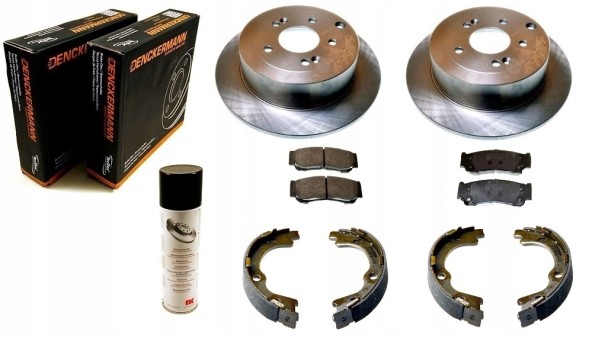 Service Parts ALL5319 Диски колодки щелепи hyundai santa fe cm 2005-2009 задні kpl