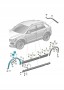 Volkswagen OE НАКЛАДКА КОЛІСНОЇ АРКИ VAG 2GA853717C9B9