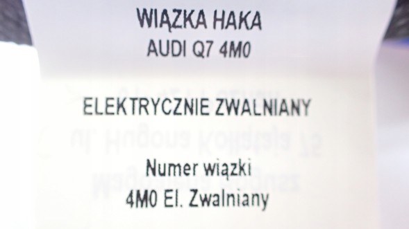 VAG-SYSTEM 4M0 Q7 wiązka moduł przycisk NOWE НОВИЙ ПРОМІНЬ + МОДУЛЬ + КНОПКА ЕЛЕКТРИЧНОГО ГАЧКА AUDI Q7