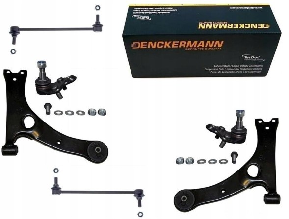 Denckermann CR6375 ВАЖЕЛІ, СТІЙКИ СТАБІЛІЗАТОРА, ВТУЛКИ, КУЛЬОВІ ОПОРИ TOYOTA AVENSIS T25 1.6 1.8 2.0 ПЕРЕДНІЙ КОМПЛЕКТ