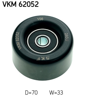 VKM 62052 SKF Обвідний ролик