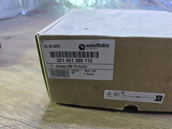 Westfalia 321451300113 A1 VW T5 T6 ДРІТКА ПІДКЛЮЧЕННЯ ДЛЯ ФАРКОПА 321451300113 WESTFALIA