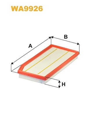 WA9926 WIX FILTERS Фільтр повітряний