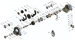 Maserati OE ACG03563 Диски зчеплення Розподільна коробка Редуктор ATC Maserati