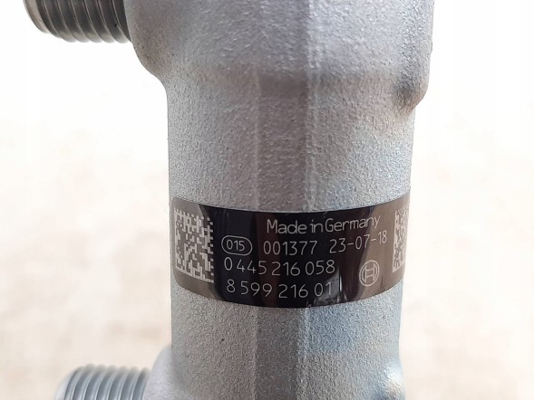 BMW OE 8599216 13538599216 ( CATPOL 19250 ) Планка інжекторна BMW 8 G14 G15 G16 X3 G01 X5 G05 X6 G06 X7 G07