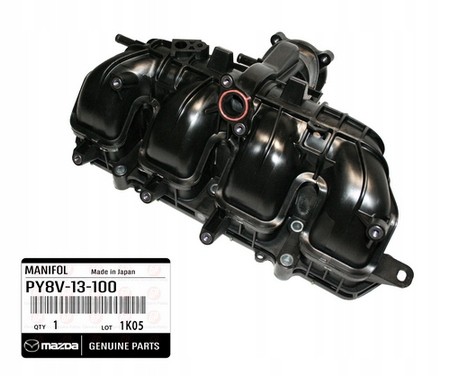 Mazda OE GP|PY8V-13-100, PY8V13100 ORYGINAŁ MAZDA 6 CX-5 CX5 CX-9 CX9 | ДВИГУН 2.0 / 2.5Т | КОЛЕКТОР ВСМОКТУВАННЯ ОРИГІНАЛ