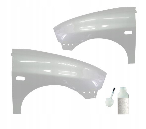 Китай 673001 /2 Seat IBIZA Cordoba 6L LS5T lewy + prawy+ lakier zaprawkowy Крило Seat IBIZA Cordoba 6L LS5T ліве + праве + фарба для підфарбовування