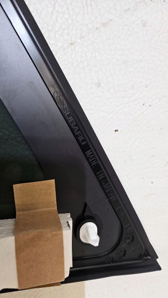 Subaru OE 43R-007953 GO СКЛО КУЗОВА ПРАВЕ ЗАДНЄ SUBARU CROSSTREK II 43R-007953 НОВЕ