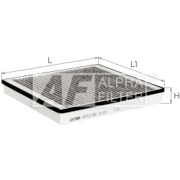 AF5196a ALPHA FILTER Фільтр салону