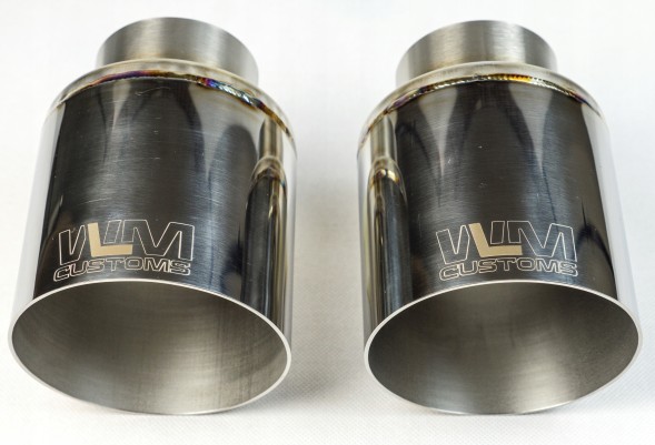 WLM Customs WLM-CH114P Кінець вихлопу WLM 114mm Poler Straight