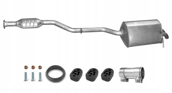 Polmo PAM_13.210_MERCEDES Глушники комплект mercedes c180+c200+c230 w203 +комплект