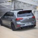 Китай Spoiler OSIR Style GOLF 7 7,5 GTI R Спойлер Golf 7 7,5 GTI GTD R Osir Чорний Блиск Лоток MK7 Навіс VII ABS