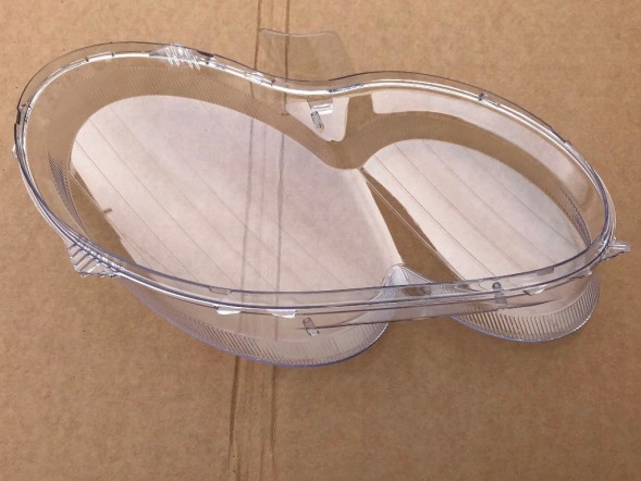 ВОЛЛЕР L.367.+L.368. Абажури фар скла лівий правий фронт для mercedes clk w209 2005-09