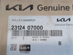 Hyundai OE HYUNDAI I20 3 III 20- KOŁO PASOWE 2312407000-RTEKO LUK2425 HYUNDAI I20 3 III 20- РЕМІННЕ КОЛЕСО 2312407000